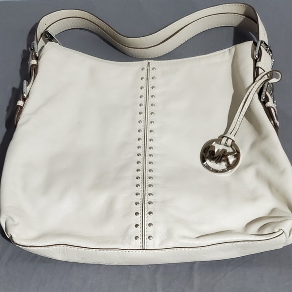 Michael Kors Handbags - Michael Kors purse off white studded purse